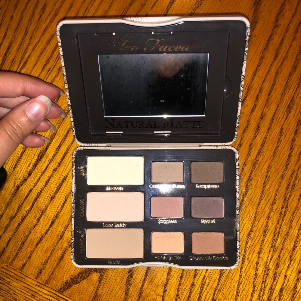 Too Faced natural matte eyeshadow palette